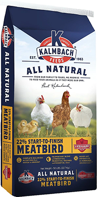 All Natural 22% Start-to-Finish Meatbird Feed image