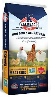 All Natural Non-GMO 22% Start-to-Finish Meatbird Feed image