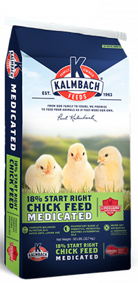 18% Start Right Medicated Chick Feed image